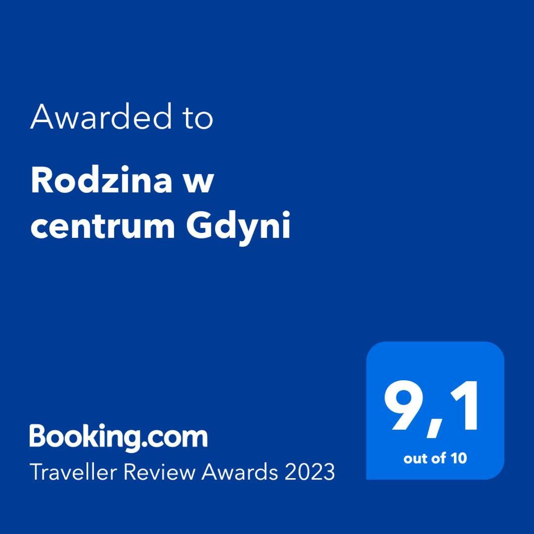 Rodzina W Centrum Gdyni Leilighet Gdynia Eksteriør bilde